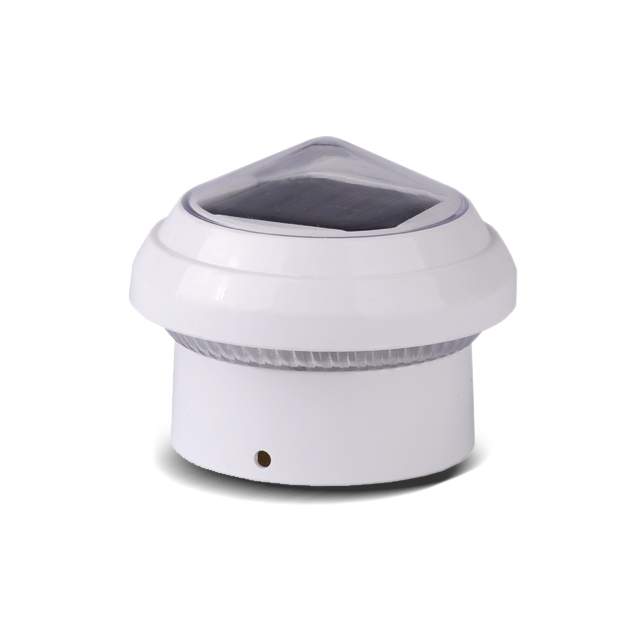 2211-CP1 WH Plast Kedjelänk staket Solar Stolpe Cap Light 2211-CP1 WH Plast Kedjelänk staket Solar Stolpe Cap Light