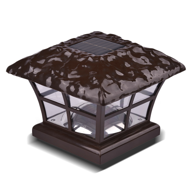 2211-F13 BR Svart Utomhus Dekorativ Hög Ljusstyrka Staketstolpe Cap Light 2211-F13 BR Svart Utomhus Dekorativ Hög Ljusstyrka Staketstolpe Cap Light