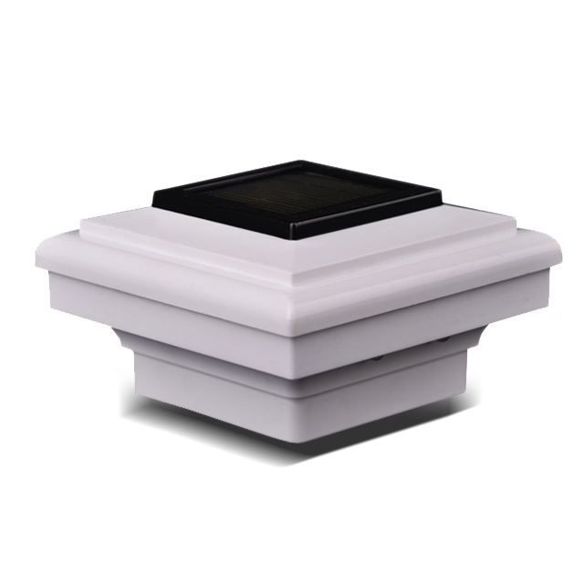 2211-F7 WH Plaststaket däck eller uteplats Solar Trädgård Stolpe Cap Light 2211-F7 WH Plaststaket däck eller uteplats Solar Trädgård Stolpe Cap Light
