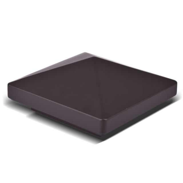 2211-FC Kvalitet användbar Silver Square Plastic Stolpe Cap 2211-FC Kvalitet användbar Silver Square Plastic Stolpe Cap