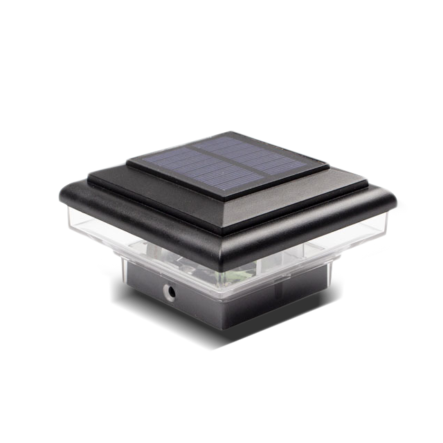 2211-FN1 svart vattentät LED-plaststolplock med hög ljusstyrka 2211-FN1 svart vattentät LED-plaststolplock med hög ljusstyrka