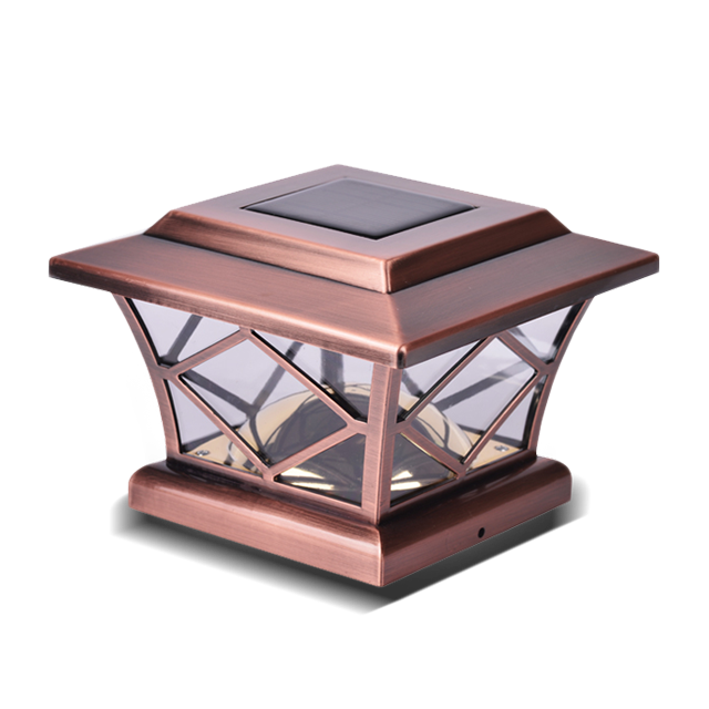 2211-F10 CO Kopparpläterad hög ljusstyrka diamantmönster stolplock ljus 2211-F10 CO Kopparpläterad hög ljusstyrka diamantmönster stolplock ljus